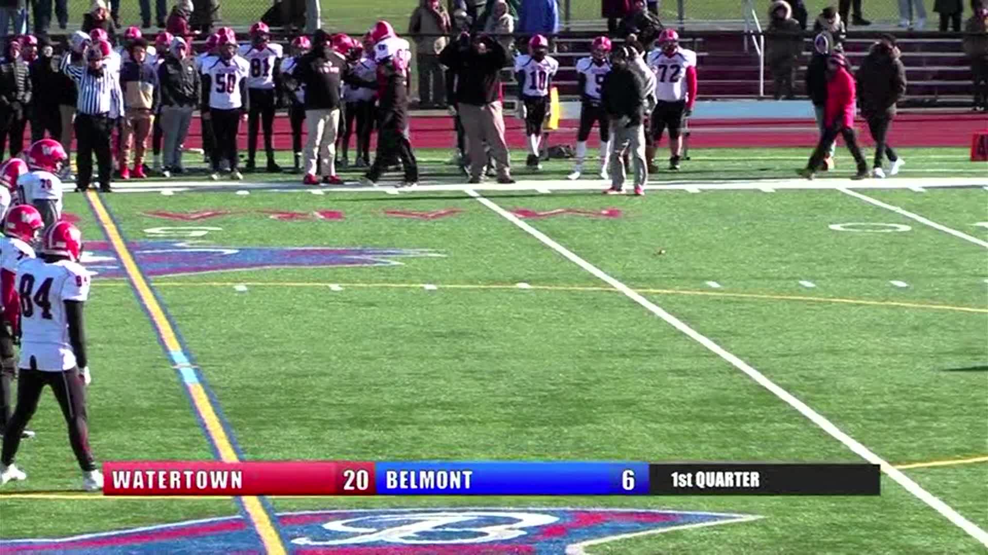 WHS Football vs Belmont - November 22, 2018