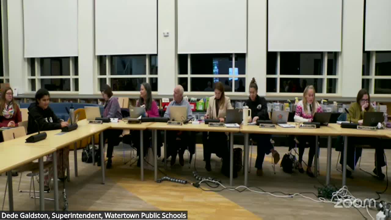 (Live) School Committee - November 17, 2025