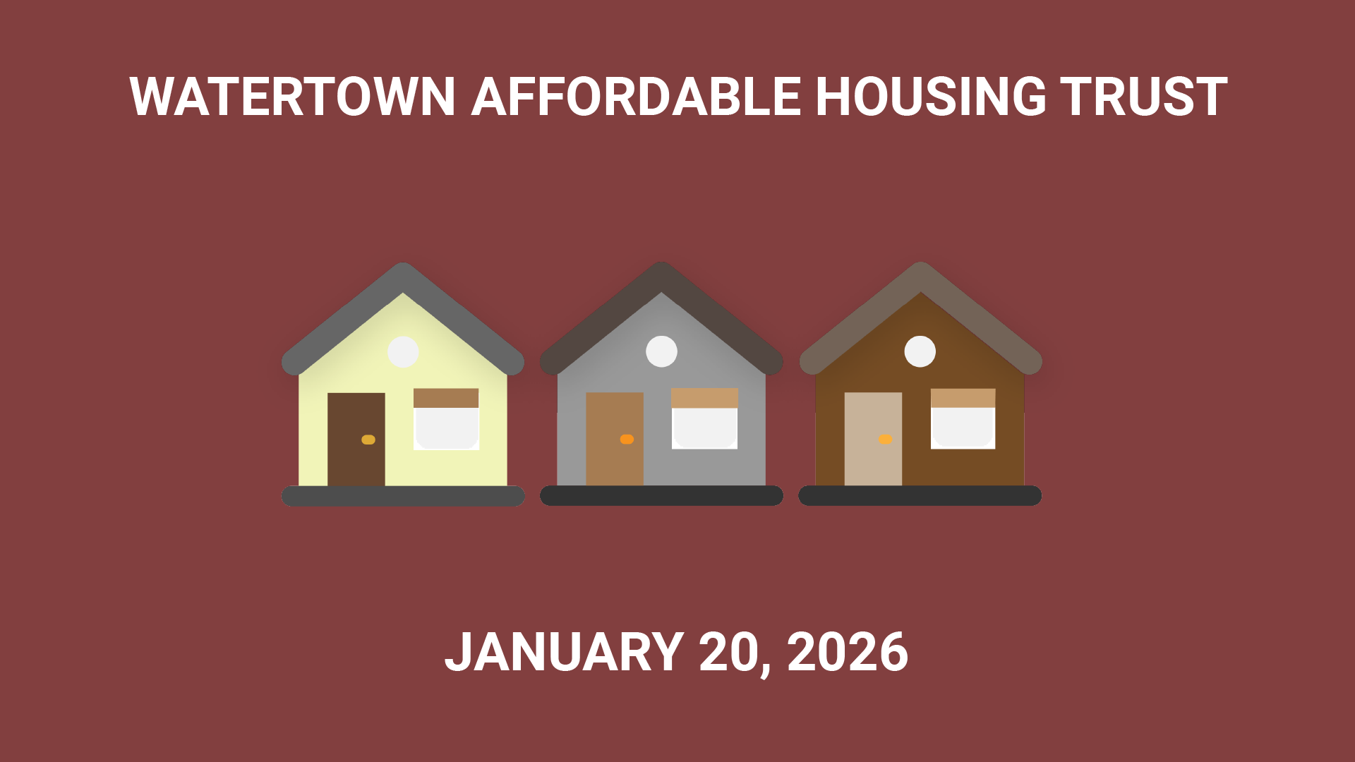 Thumbnail image for Affordable Housing Trust - January 20, 2026