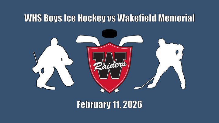 Thumbnail image for WHS Boys Hockey vs Wakefield Memorial - February 11, 2026