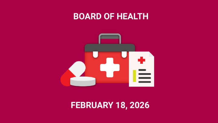 Thumbnail image for Board of Health - February 18, 2026