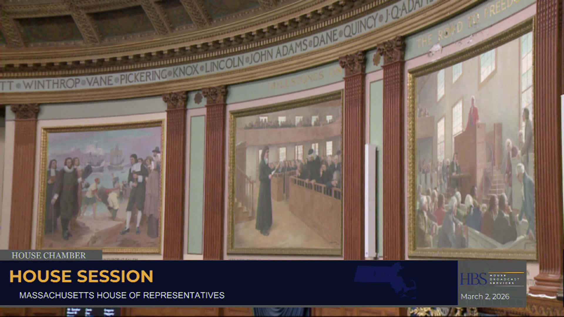 Thumbnail image for Massachusetts House of Representatives Session - March 9, 2026