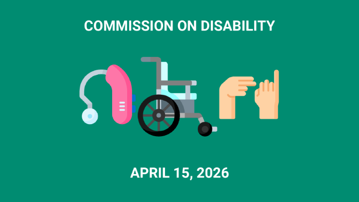 Thumbnail image for Commission on Disability - April 15, 2026
