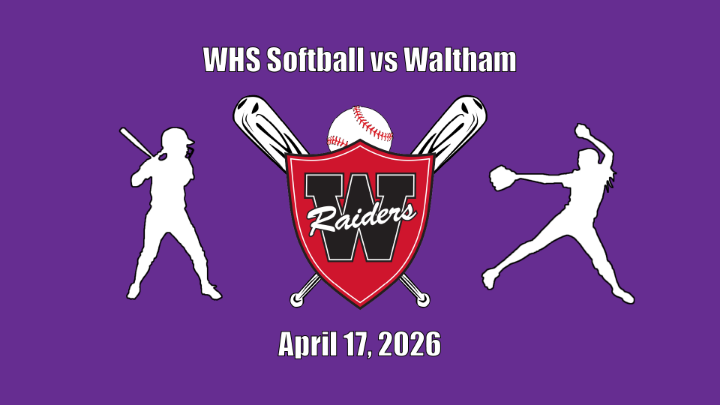 Thumbnail image for WHS Softball vs Waltham - April 17, 2026