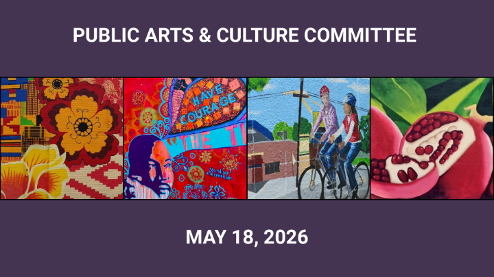 Thumbnail image for Public Arts and Culture Committee - May 18, 2026