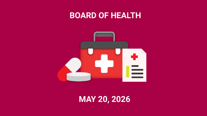 Thumbnail image for Board of Health - May 20, 2026