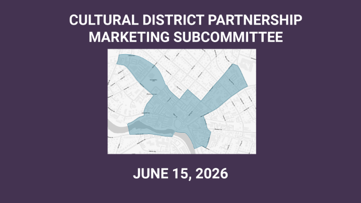 Thumbnail image for Cultural District Partnership Marketing Subcommittee - June 15, 2026