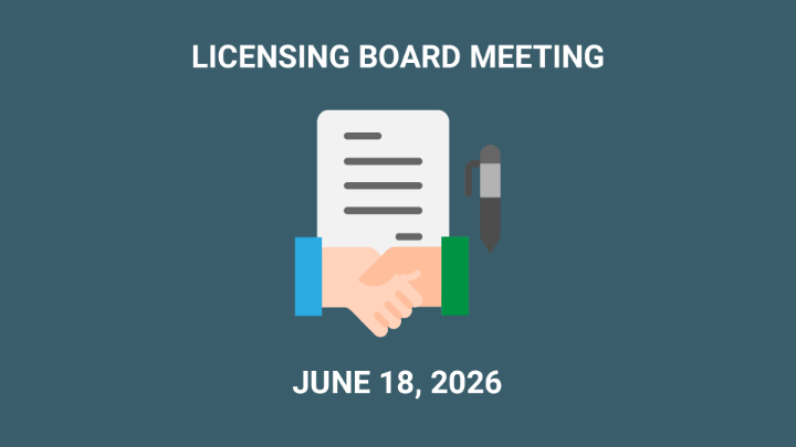 Thumbnail image for Licensing Board - June 18, 2026