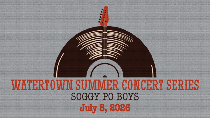 Thumbnail image for Watertown Summer Concert Series: The Soggy Po Boys - July 8, 2026