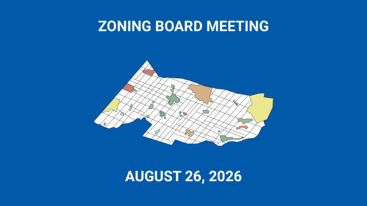 Thumbnail image for Zoning Board - August 26, 2026