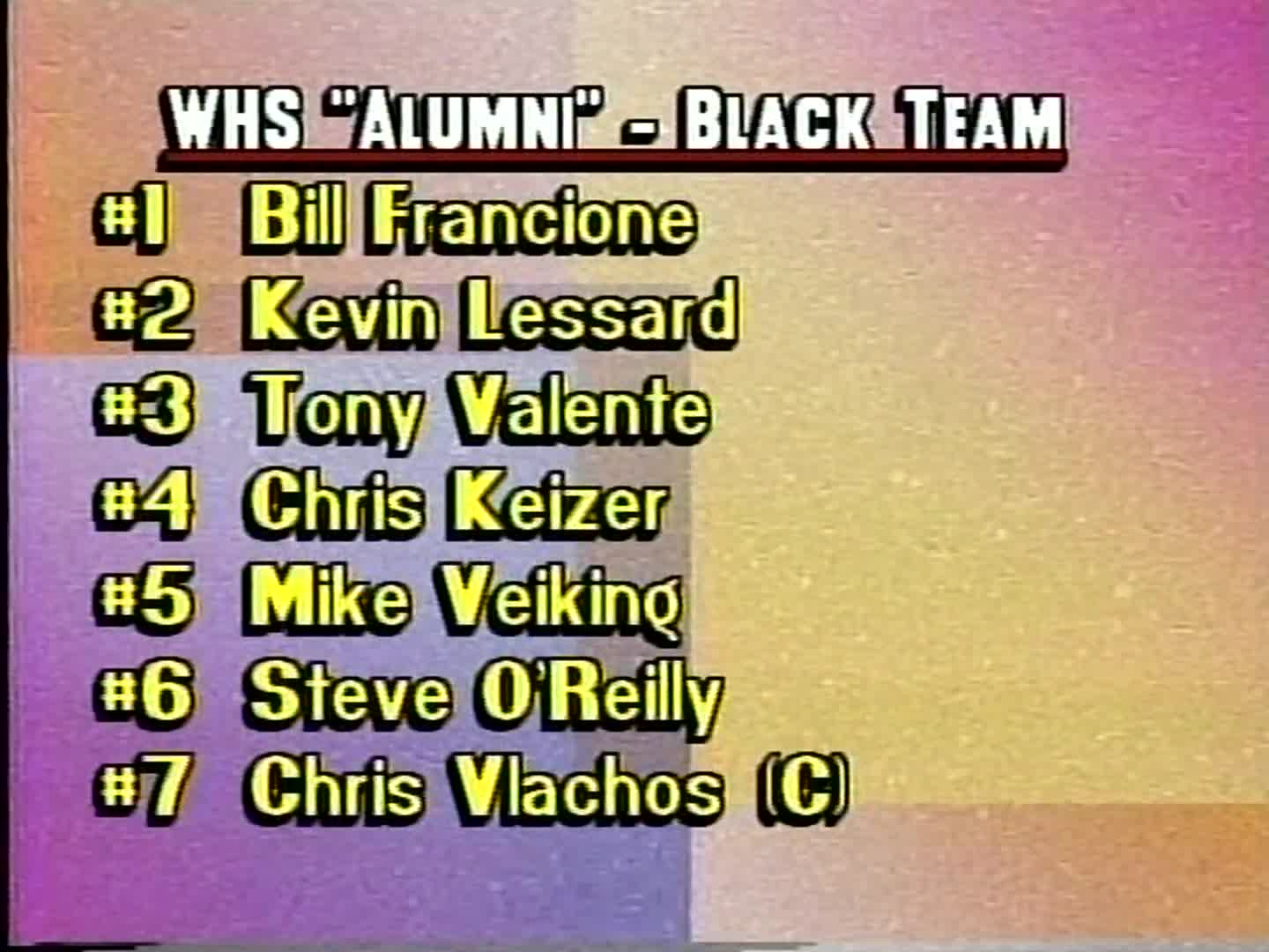 WHS Alumni Hockey Game 2 - 1994