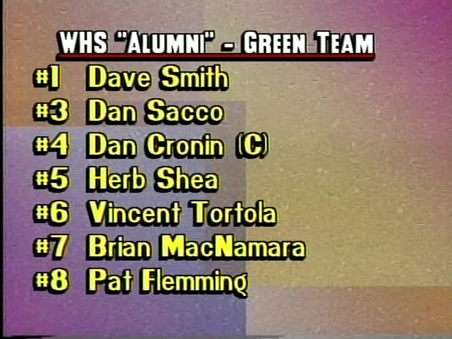 WHS Alumni Hockey Game 1 - 1994